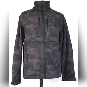 Reebok Men's Jacket Dark Camoflagepattern Style#OMRB9 32H Wind-resistant Large